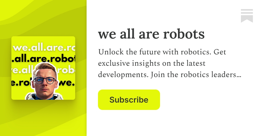 we all are robots | Lukas Ziegler | Substack
