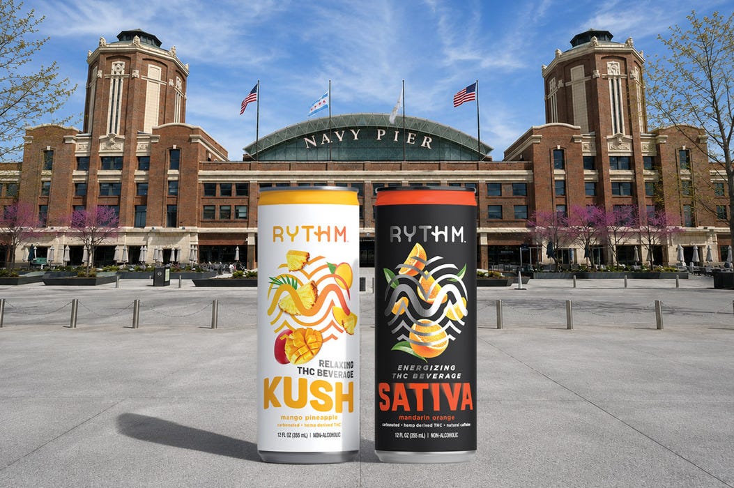 Navy Pier Names RYTHM as Its Official THC Beverage Partner | Brewbound.com