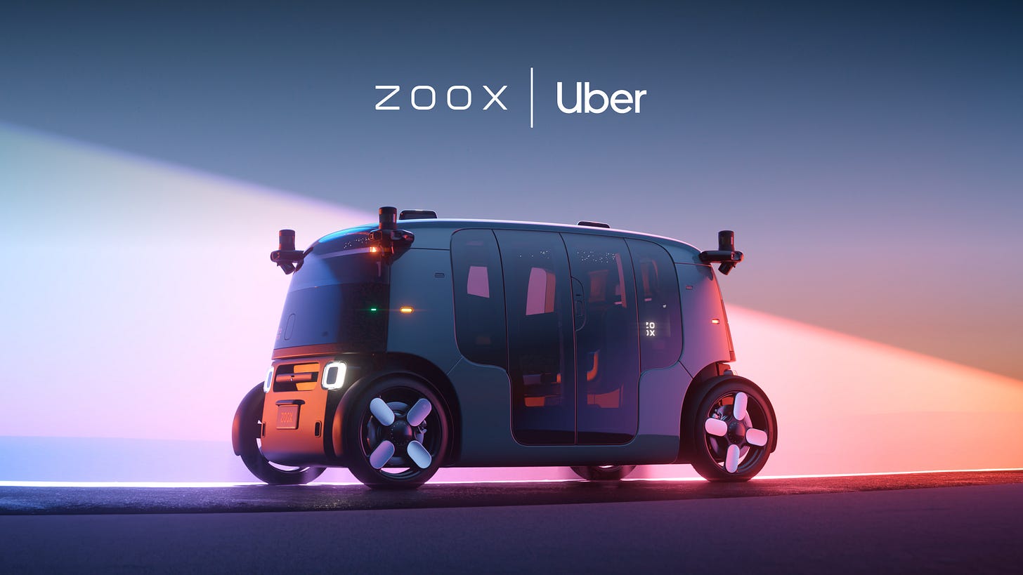 Uber Technologies, Inc. - Zoox and Uber Announce Strategic Partnership