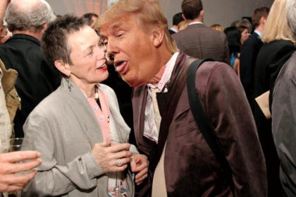 Laurie Anderson Asks Donald Trump to Stop Playing “O Superman” at Campaign  Stops » Rock Town Hall • Rock Music Discussion