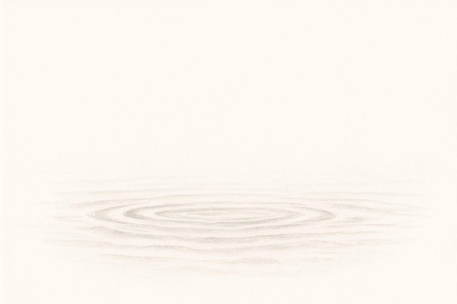 Soft pencil ripples representing the Water element.