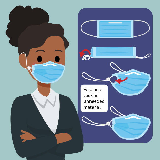 Improve the Fit and Filtration of Your Mask to Reduce the Spread of  COVID-19 | CDC
