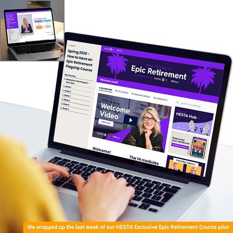 Week 1 of Epic Retirement Month