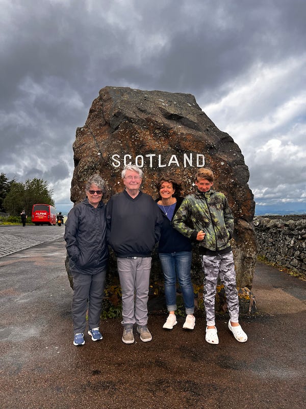 2025-6-22 Scottish border stone, photo by Nikki Taylor