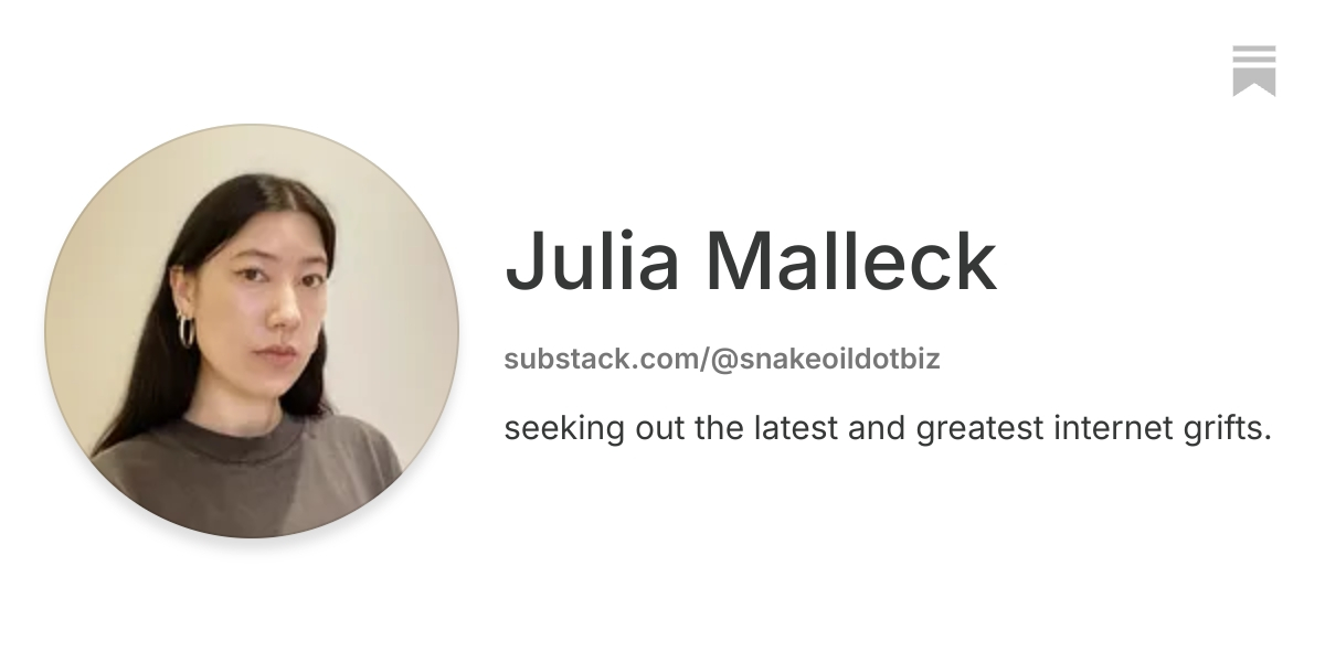 Julia Malleck | Substack