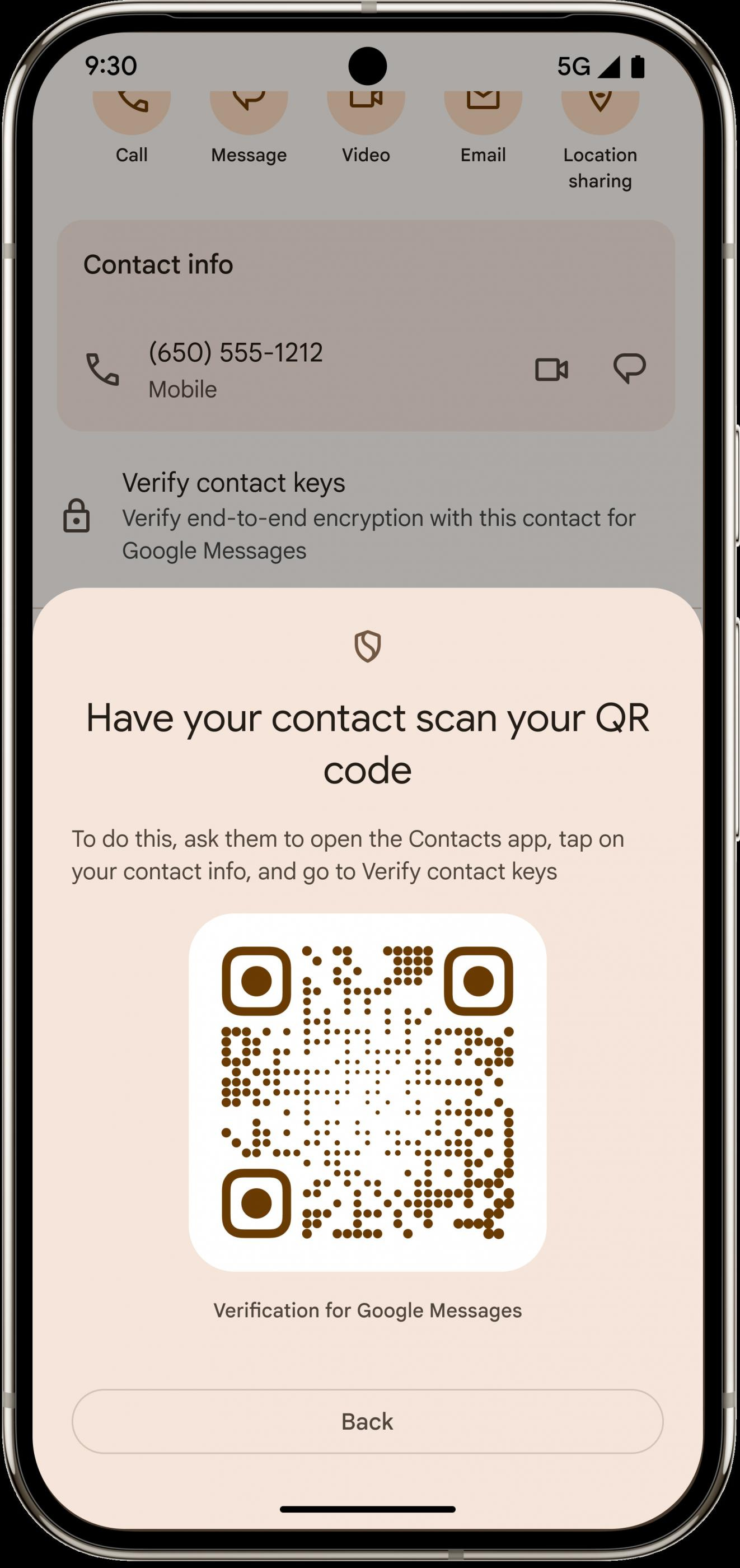 Solicitud de código QR de Key Verifier Solicitud de código QR de Key Verifier