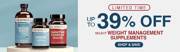 Get up to 39% Off on Select Weight Management Supplements