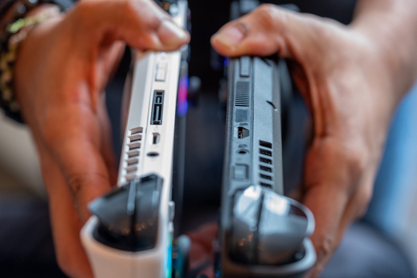 Asus ROG Ally X size comparison