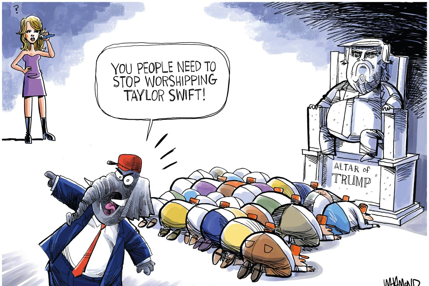 Editorial cartoon for Feb. 3, 2024 - West Central Tribune | News, weather,  sports from Willmar Minnesota