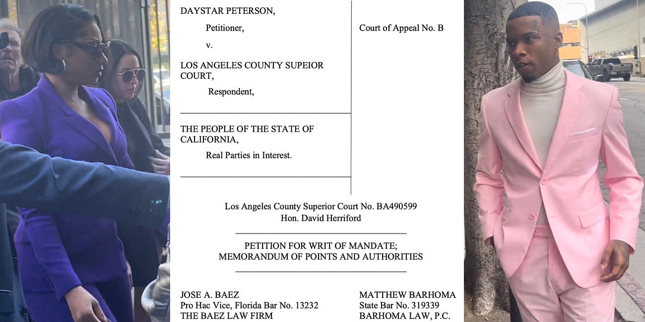 As sentencing looms, Tory Lanez's lawyers quietly pursue an unusual appellate request