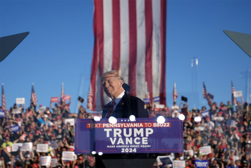 Trump rallies in Butler, Pa. for first time since near-assassination | 90.5 WESA Trump rallies in Butler, Pa. for first time since near-assassination | 90.5 WESA