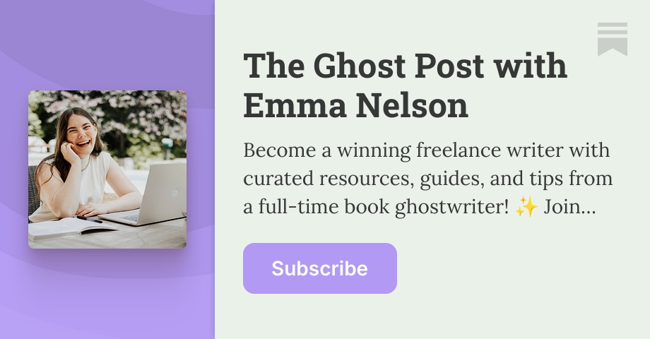 The Ghost Post with Emma Nelson | Substack