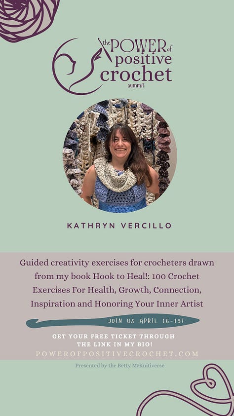 Gallery of images representing Kathryn Vercillo's creative activities in April 2026