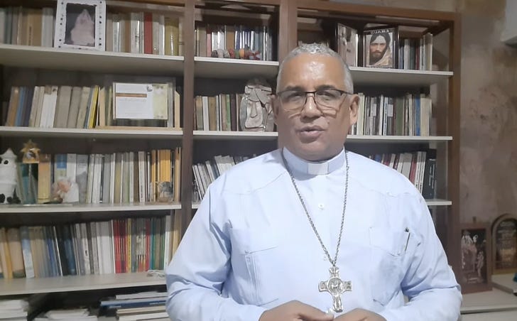 Msgr. Víctor Hugo Basabe Credit: Instagram.