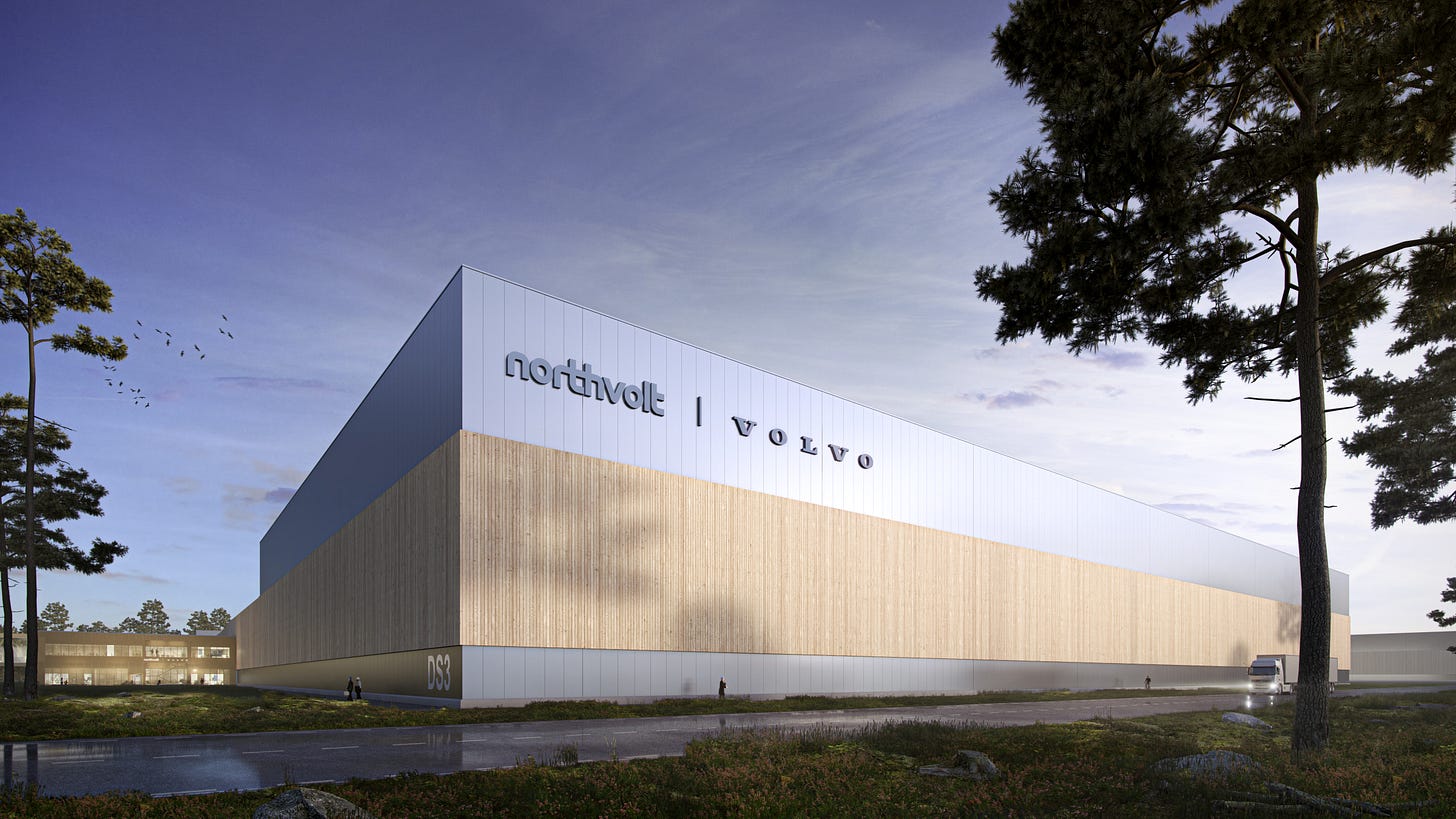 Northvolt and Volvo Cars select Gothenburg for gigafactory