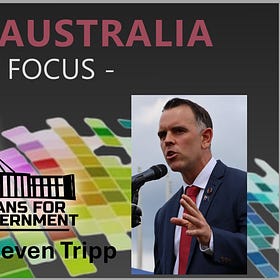 Mark catches up with Steven Tripp, Founder and President of Australians For Better Government