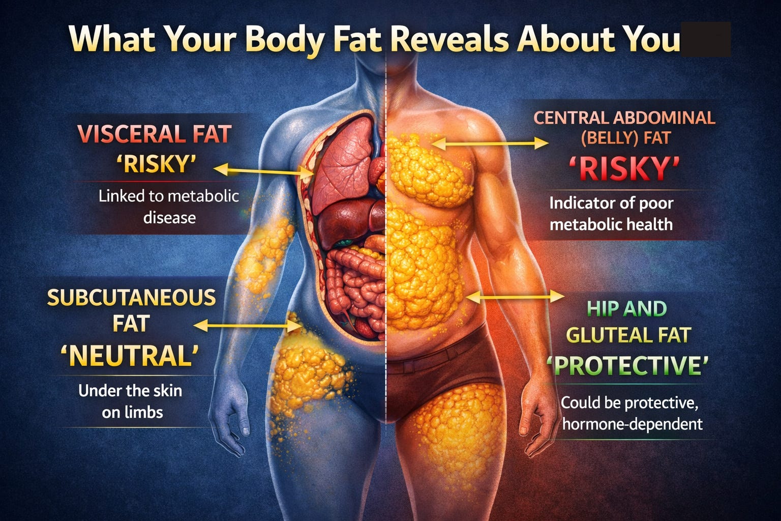 What Your Body Fat Reveals About You!