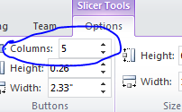 slicer tools option excel slicer tools option excel