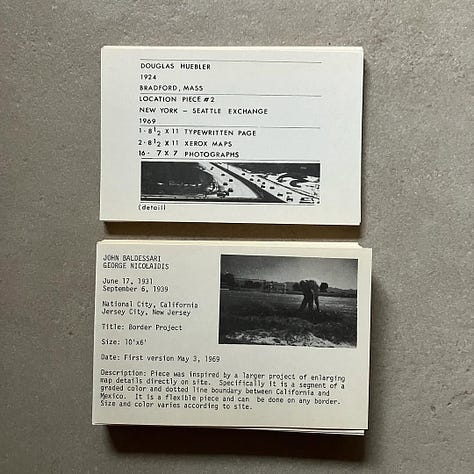 955,000. An exhibition organized by Lucy Lippard, Edited by Lucy Lippard, The Vancouver Art Gallery, Vancouver, 1970 [Studio Bruno Tonini, Gussago (BS). © Lucy Lippard]