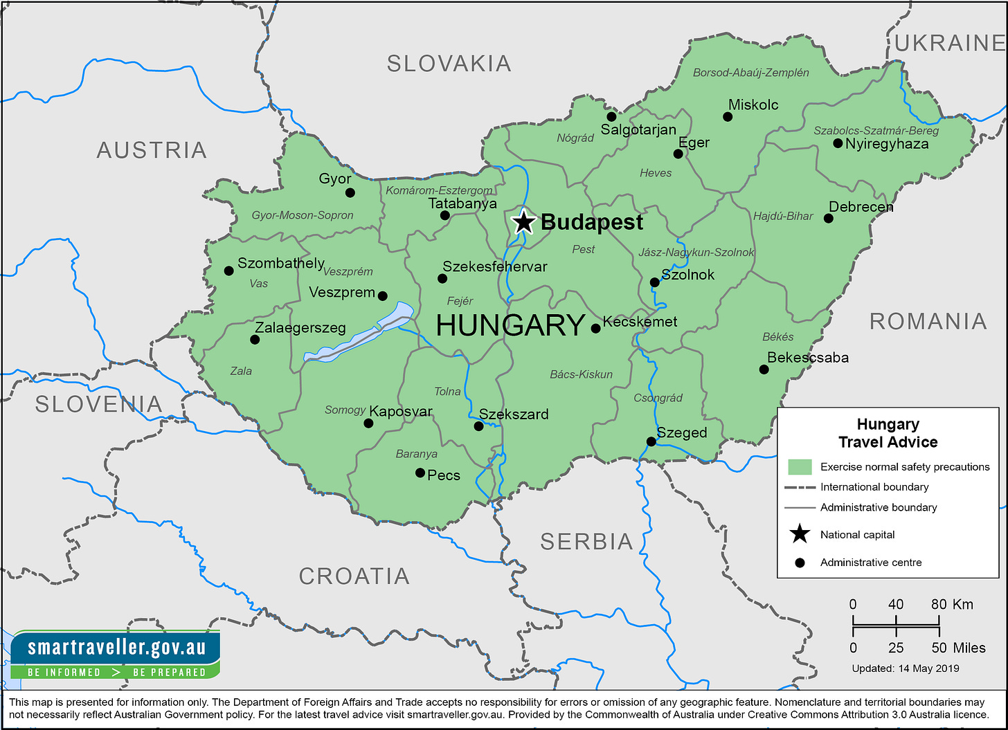 Hungary Travel Advice & Safety | Smartraveller