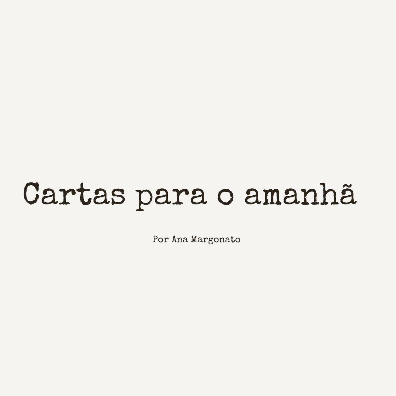 Cartas para o amanhã  logo