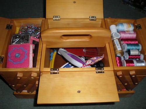 Sewing box Sewing box