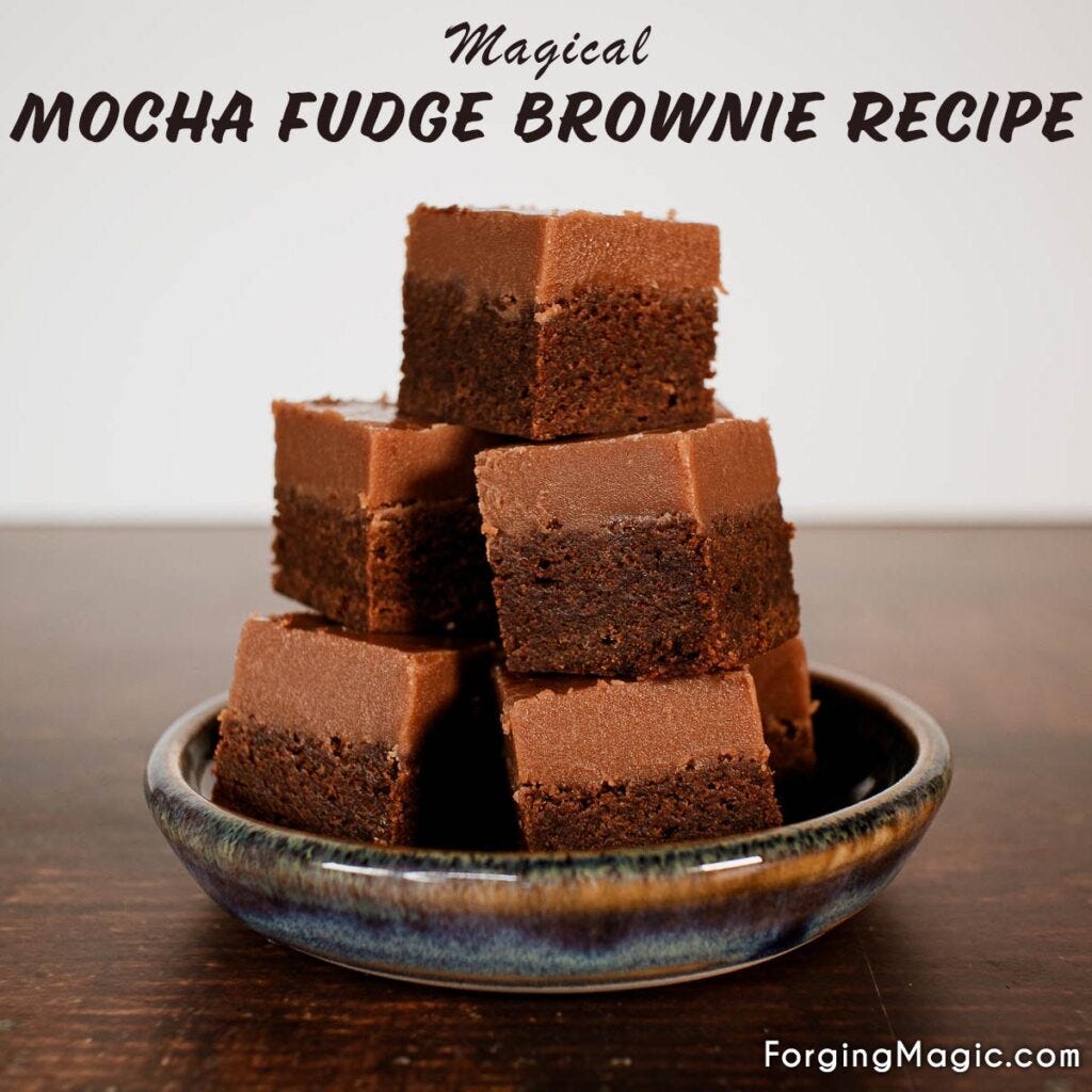 Mocha Fudge Brownies Mocha Fudge Brownies