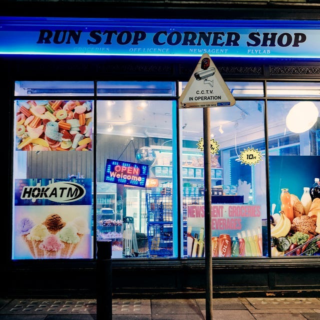 hoka run stop corner shop store front