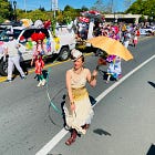 A perfect day for the Apple Blossom Parade