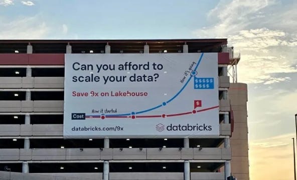 A large white sign on a building

Description automatically generated