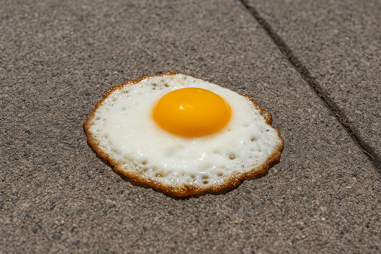 Sunny-Side-Up on Concrete
