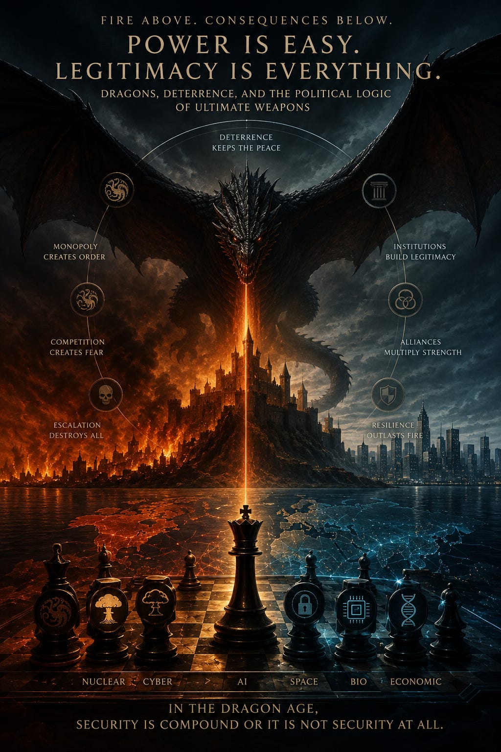 Fire Made Flesh: Dragons, Deterrence, and the Political Logic of Ultimate Weapons