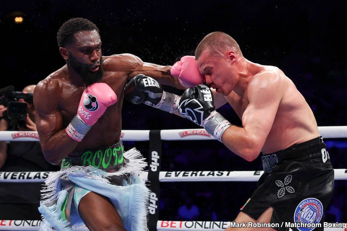 Image: Jaron 'Boots' Ennis Would Have Ended Teofimo Lopez's Career Says Trainer