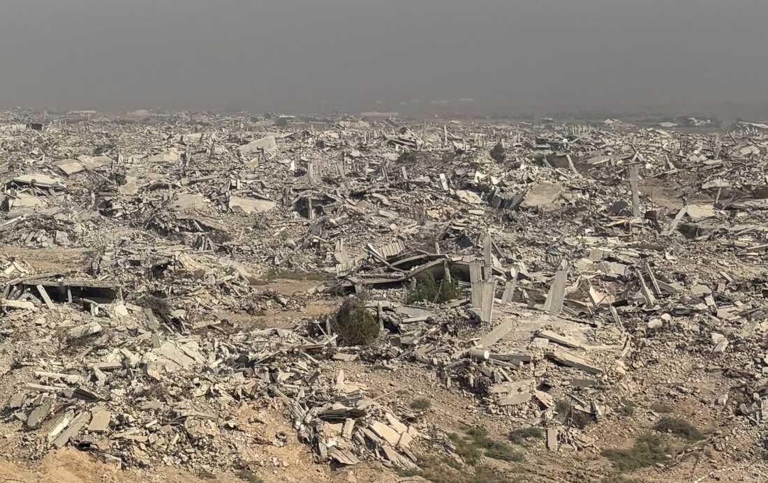 NPR reporter revisits Gaza for first time since war : NPR