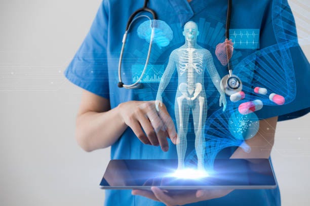 Medical technology concept. Electronic medical record. Medical technology concept. Electronic medical record. AI healthcare stock pictures, royalty-free photos & images