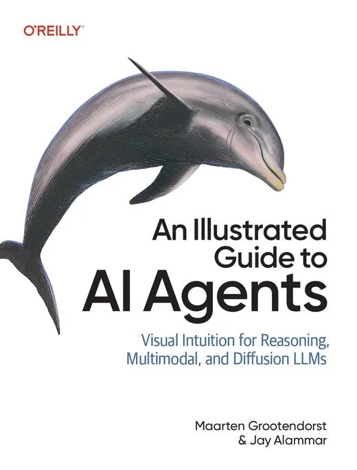 Cover of An Illustrated Guide to AI Agents, showing a leaping dolphin Cover of An Illustrated Guide to AI Agents, showing a leaping dolphin