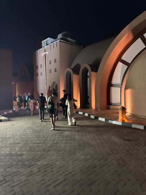 Photos of a Coptic conference center