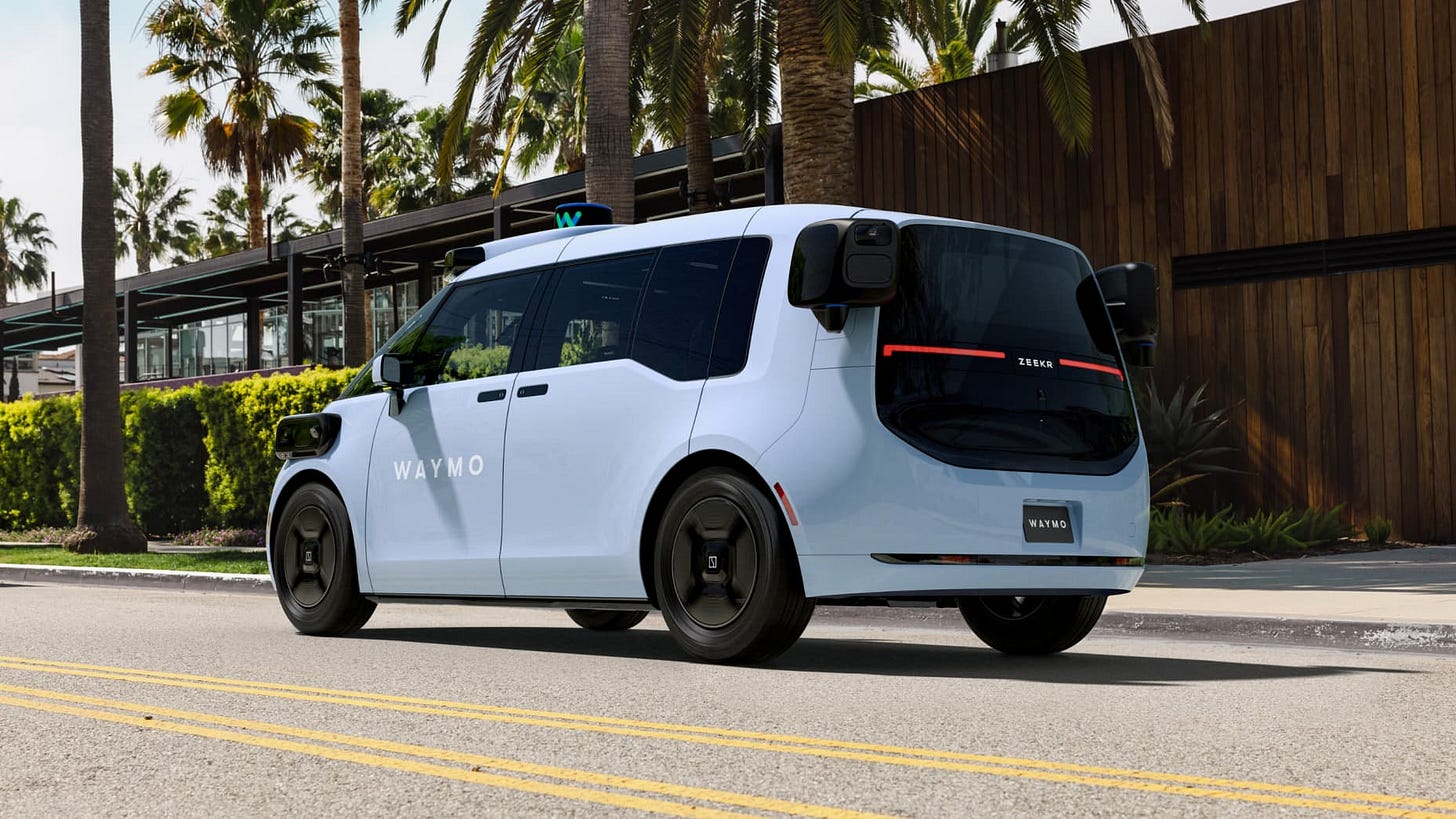 Waymo announced their sixth generation self-driving car. Waymo announced their sixth generation self-driving car.