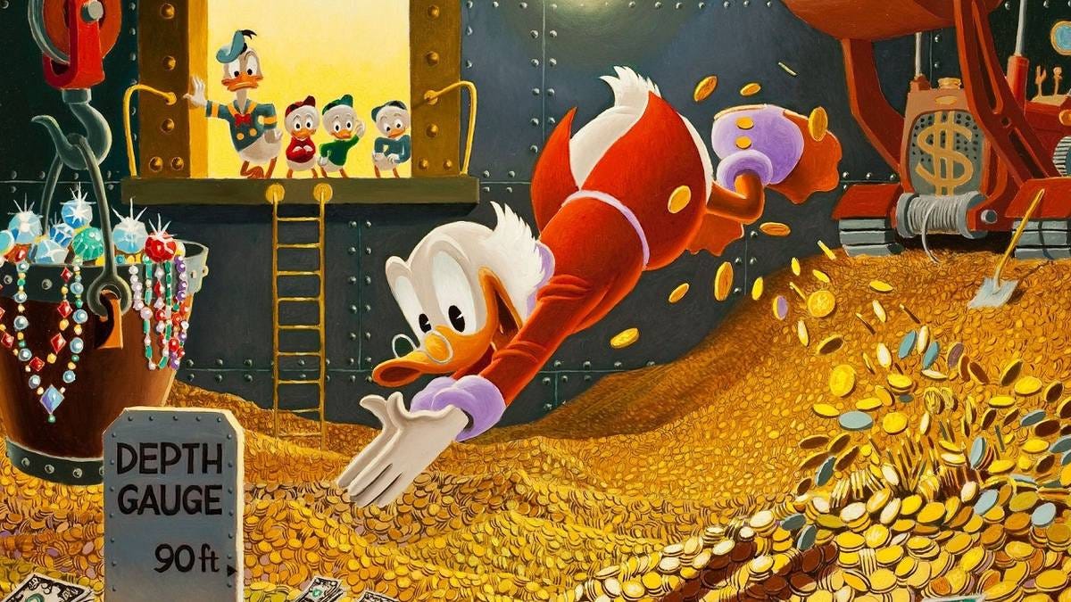 Uncle Scrooge McDuck Made His Comic Book Debut 75 Years Ago...Kind Of