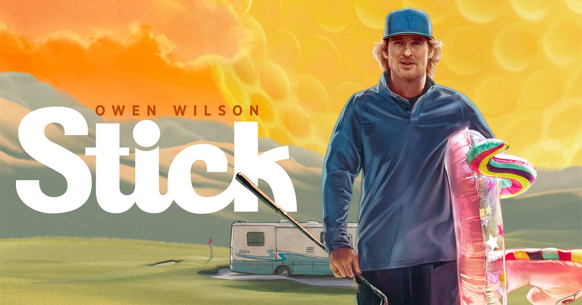 Stick - Apple TV+ Review | Double Take TV Newsletter | Jess Spoll