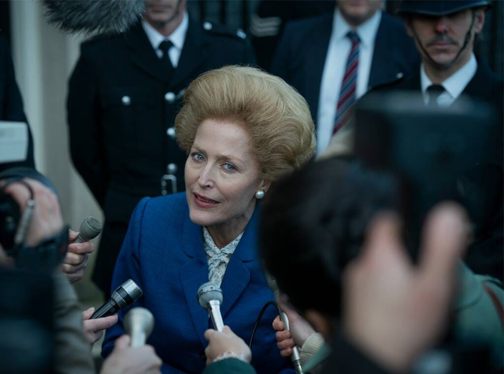 The Crown, Gillian Anderson, Season 4, Margaret Thatcher The Crown, Gillian Anderson, Season 4, Margaret Thatcher