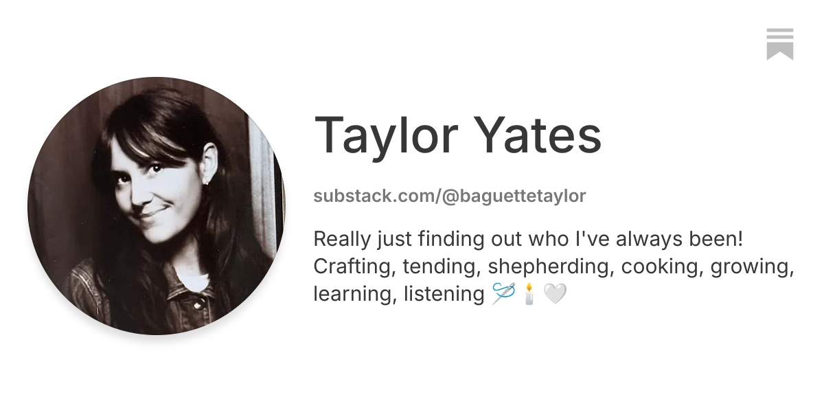Taylor Yates | Substack