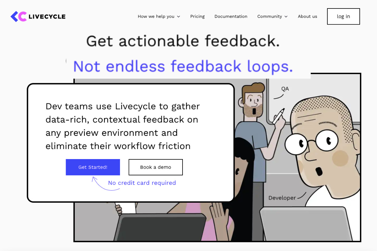 Livecycle collaboration tool