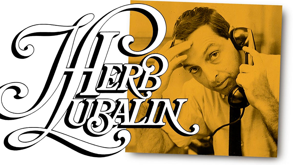 Herb Lubalin's Unique Typographic Language