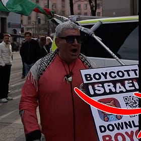 Gholamreza Harati - Den "hjältelika" klottraren