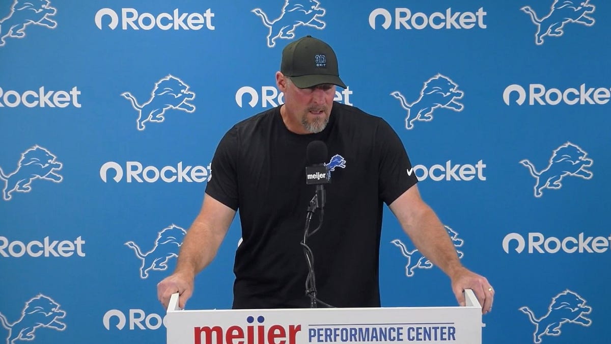 Lions coach Dan Campbell talks coaching staff retreats, guard battle, getting young players into the lineup and more