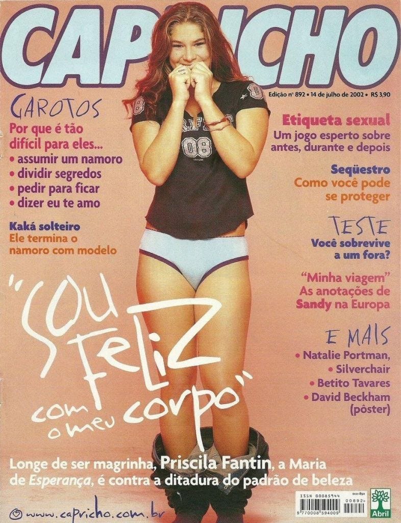 Obsessão por magreza nos anos 2000: veja famosas apontadas como acima do  peso | CNN Brasil