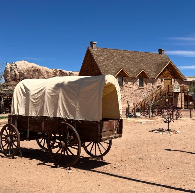 Mormonen annexeerden onherbergzame delen van Utah. In het westen vingen ze bot.