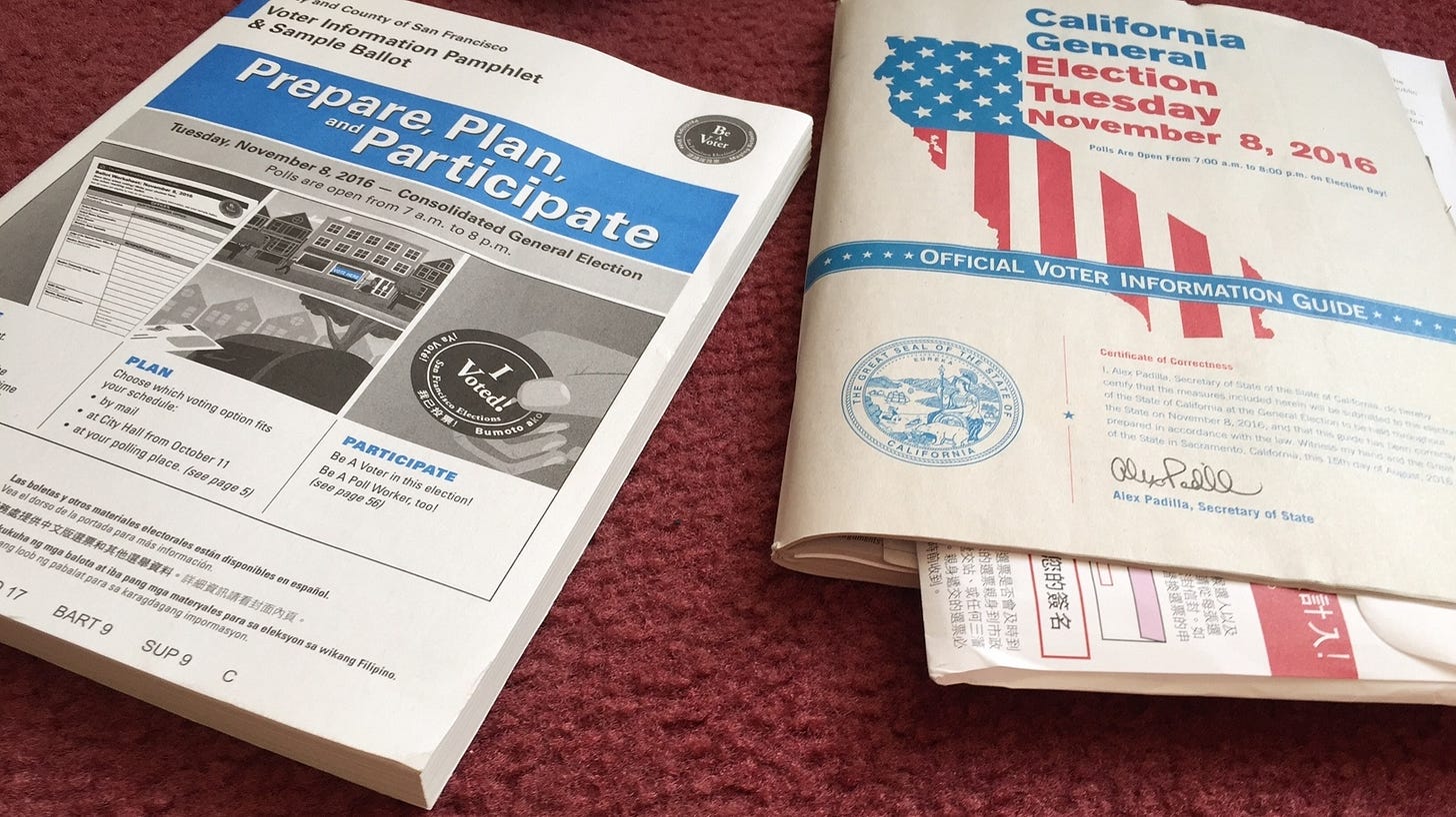 California Has 17 State Ballot Measures And It's Overwhelming Voters : NPR