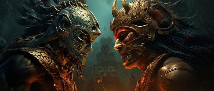 Hunahpu and Xbalanque Hunahpu and Xbalanque